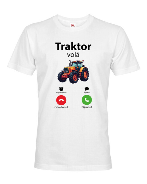 Pánské tričko Traktor volá