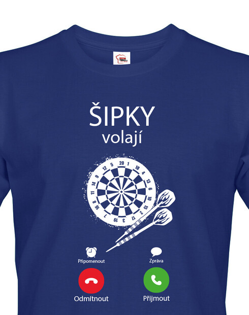 Pánské tričko Šipky volají