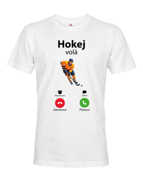 Pánské tričko Hokej volá