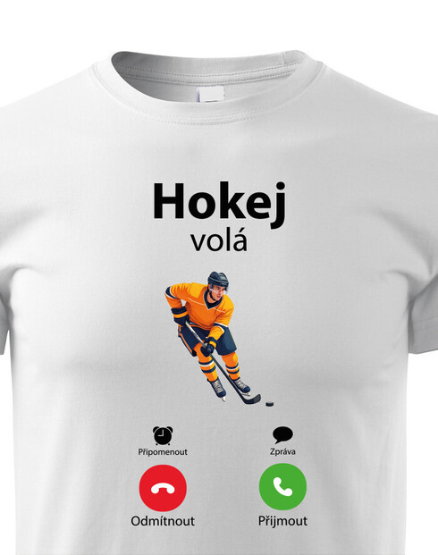 Dětské tričko Hokej volá