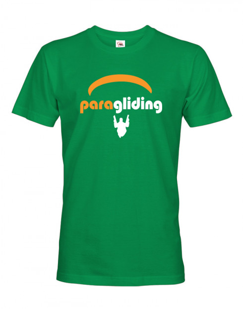 Pánské tričko s motivem Paragliding 2