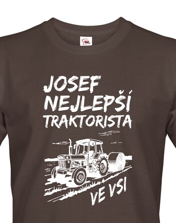 Pánské tričko Nejlepší traktorista