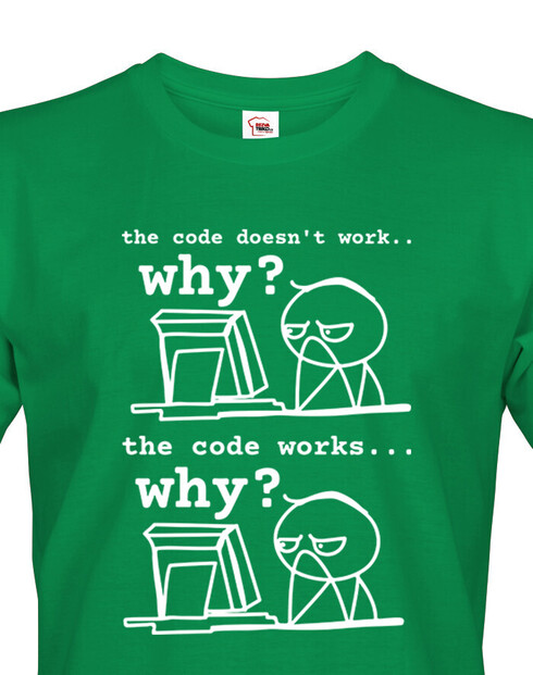 Pánské tričko pro programátory