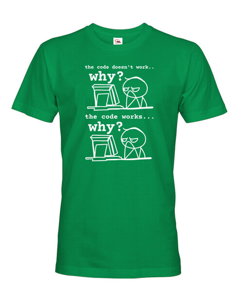 Pánské tričko pro programátory