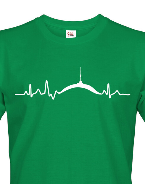 Pánské tričko EKG Praděd