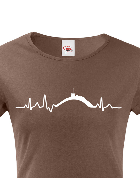 Dámské tričko EKG Lysá hora