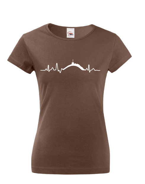 Dámské tričko EKG Lysá hora