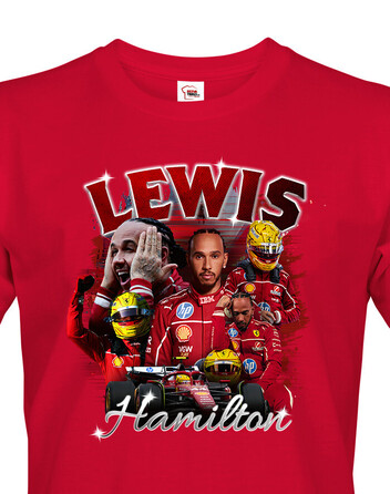 Pánské tričko F1 - Lewis Hamilton