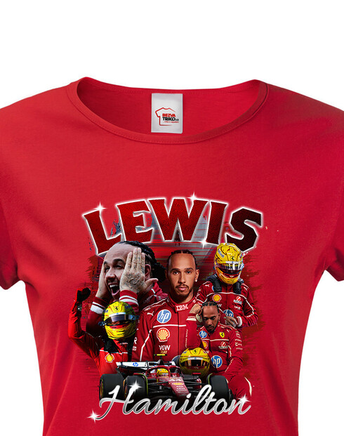 Dámské tričko F1 - Lewis Hamilton