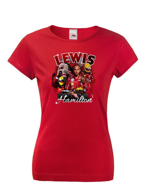 Dámské tričko F1 - Lewis Hamilton
