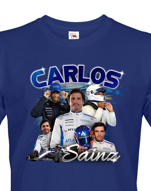 Pánské tričko F1 - Carlos Sainz