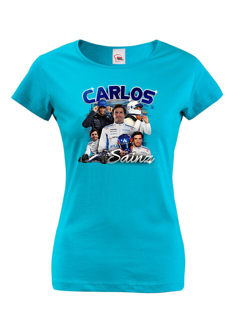 Dámské tričko F1 - Carlos Sainz