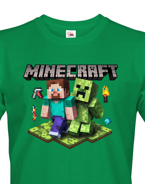 Pánské tričko - Minecraft 2