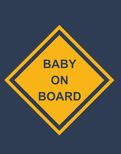 Těhotenské tričko Baby on board