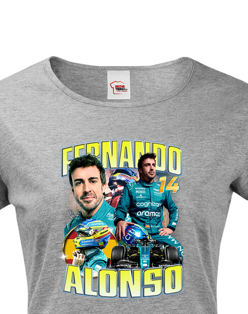 Dámské tričko F1 - Fernando Alonso