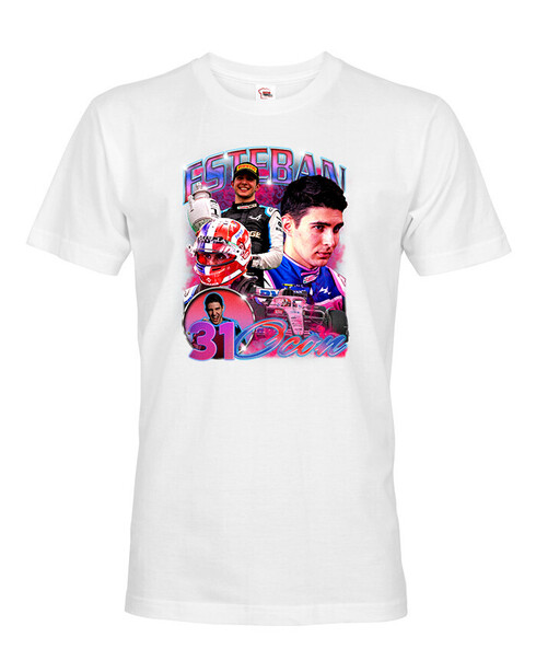 Pánské tričko F1 - Esteban Ocon