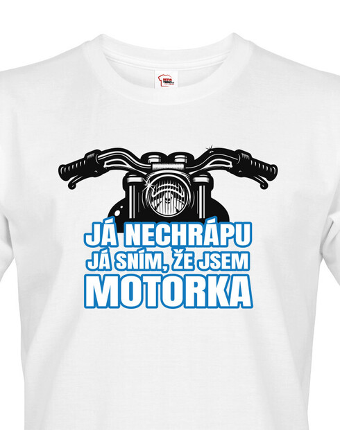 Pánské tričko -Nechrápu, Sním