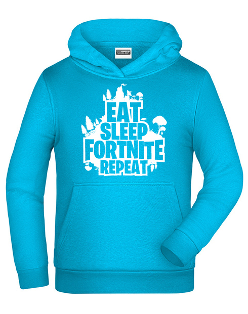 Dětská mikina Eat Sleep Fortnite Repeat