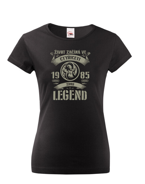 Dámské tričko Zrod legend
