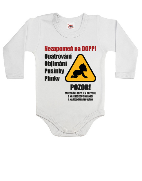 Dětské body s pravidly péče