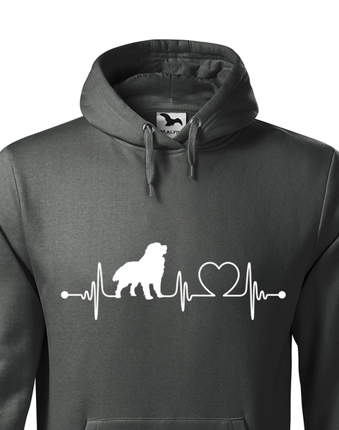 Pánská mikina Bernský salašnický pes tep