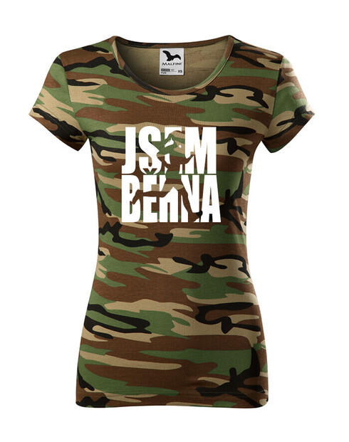 Dámské tričko Jsem běhna