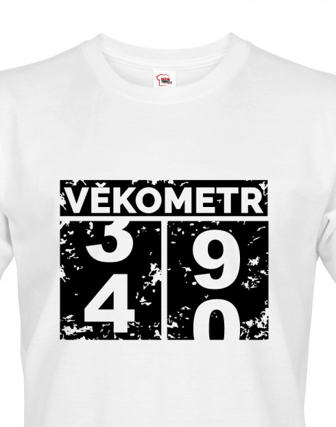 Pánské tričko k narozeninám s rokem narození
