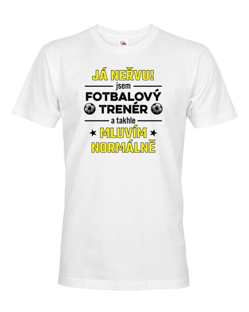 Pánské tričko pro fotbalového trenéra