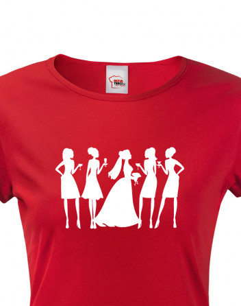 Dámské tričko na rozlučkovou párty