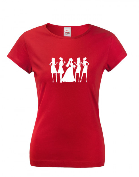 Dámské tričko na rozlučkovou párty