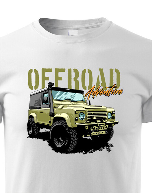 Dětské tričko Land Rover Defender