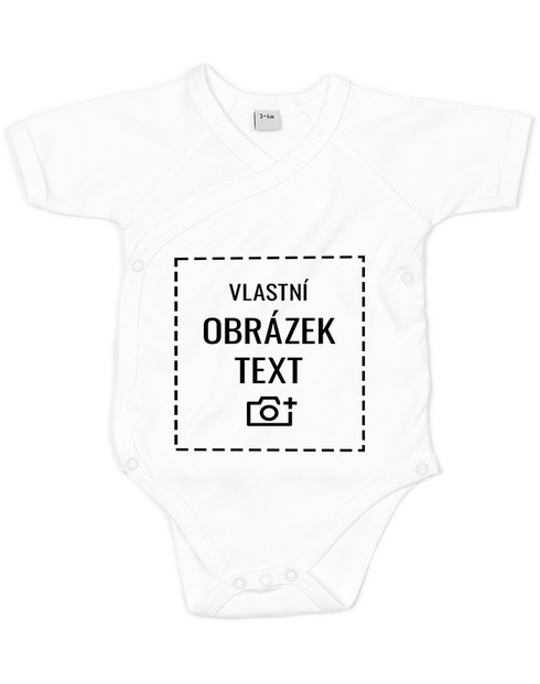 Dětské body z bio bavlny s vlastním potiskem