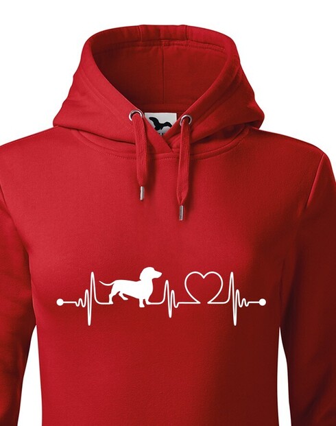 Dámská mikina Jezevčík tep