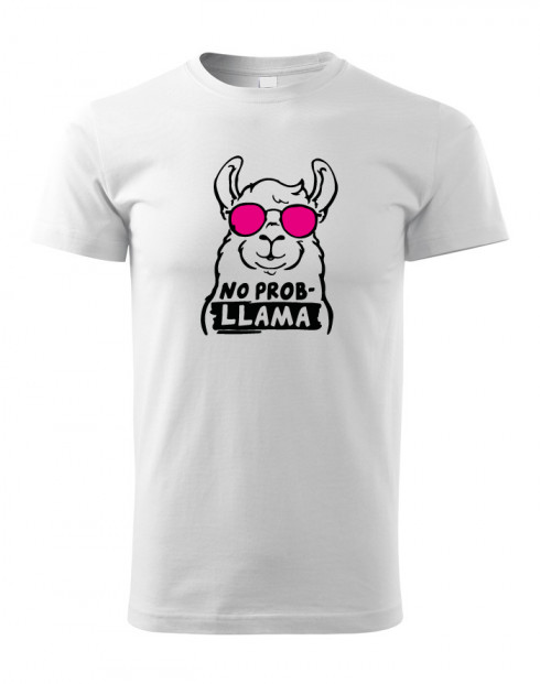 Dětské tričko No Prob - LLama