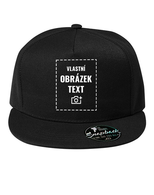 Kšiltovka snapback s vlastním potiskem