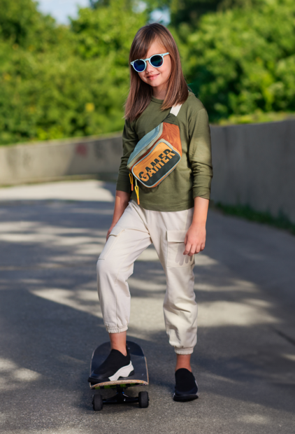 Dětské triko s dlouhým rukávem a vlastním potiskem