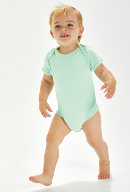 Dětské body s krátkým rukávem a vlastním potiskem