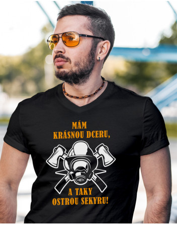 Triko pro hasiče Mám krásnou dceru