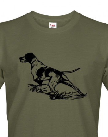 Tričko pro myslivce K noze...