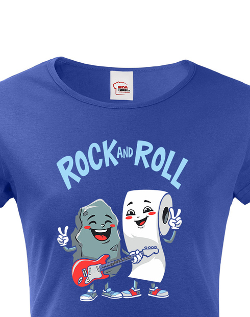 Dámské tričko Rock and roll