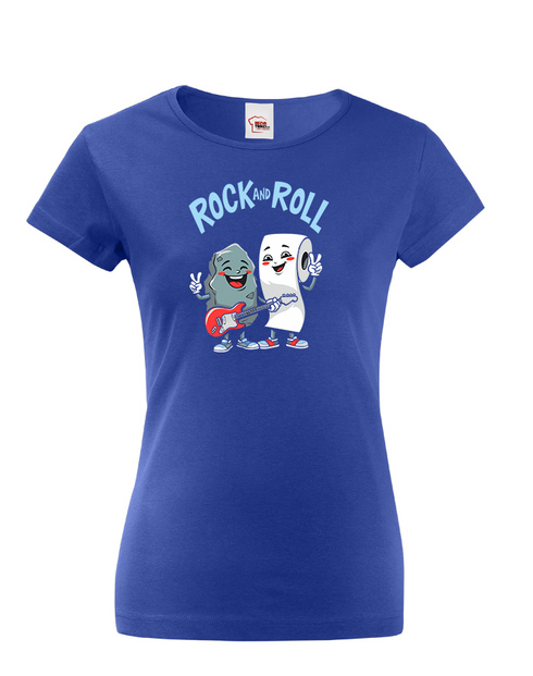 Dámské tričko Rock and roll