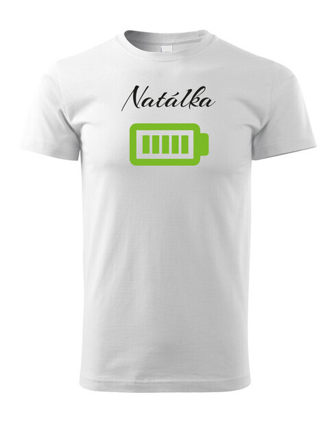 Dětské tričko Nabité baterky