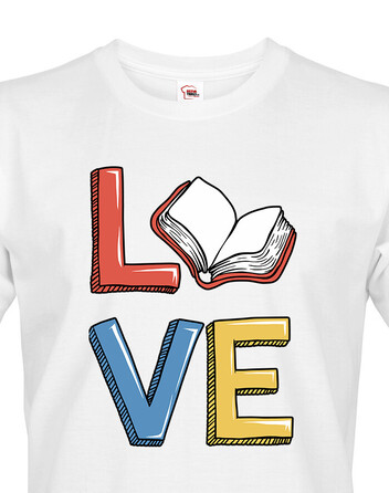 Pánské tričko pro milovníky knížek