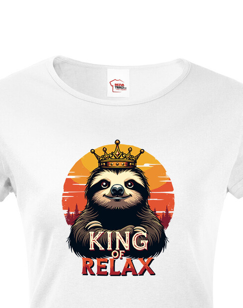 Dámské tričko King of relax