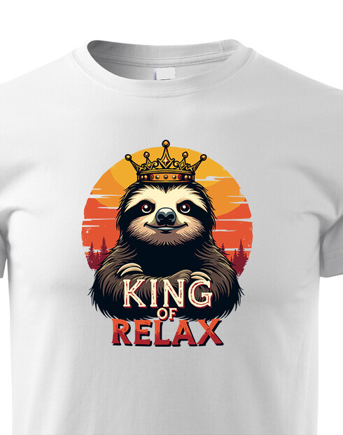 Dětské tričko King of relax