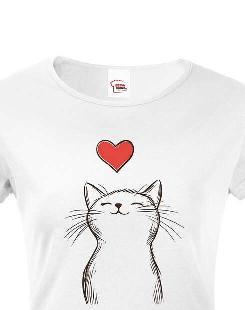 Dámské tričko pro milovníky koček