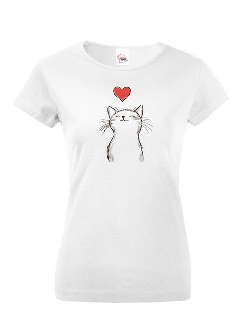 Dámské tričko pro milovníky koček