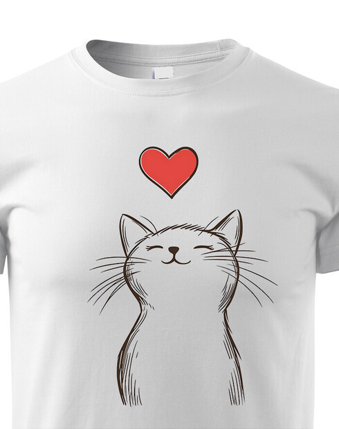 Dětské tričko pro milovníky koček