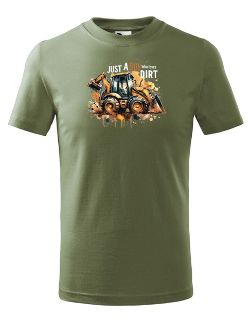 Dětské tričko s traktorem