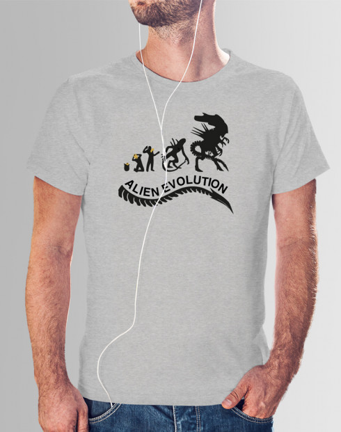 Pánské tričko Alien Evolution